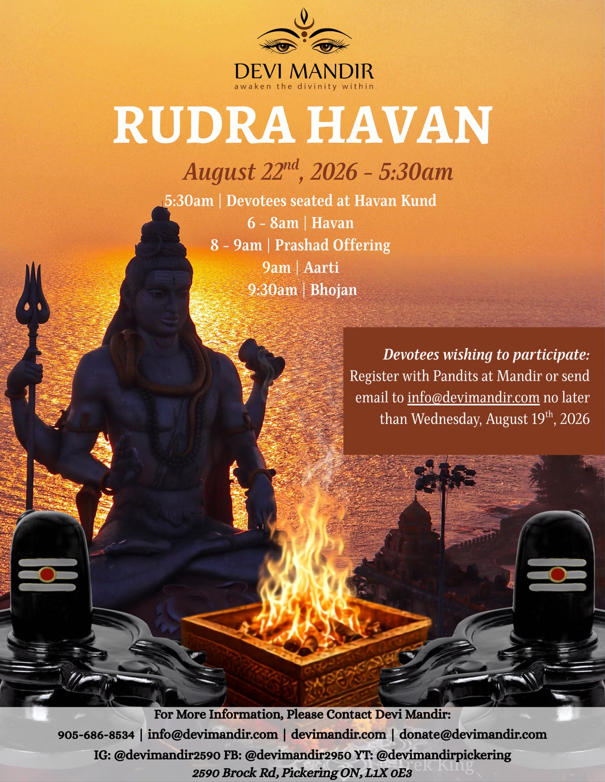 Rudra Havan Popup